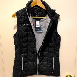 Brand new! Peloton quilted vest. Never been worn. Womens medium.